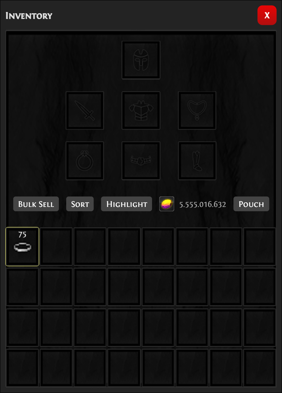Belt slot feature from Zenith League in Pixel Valkyrie