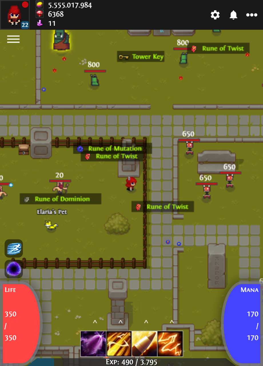 New material items feature from Zenith League in Pixel Valkyrie